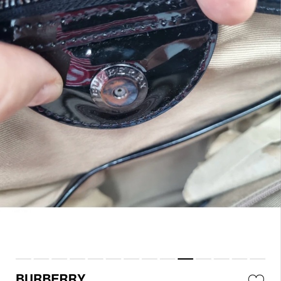 BURBERRY HANDBAG 😊😊 💯 % - Picture 7 of 16